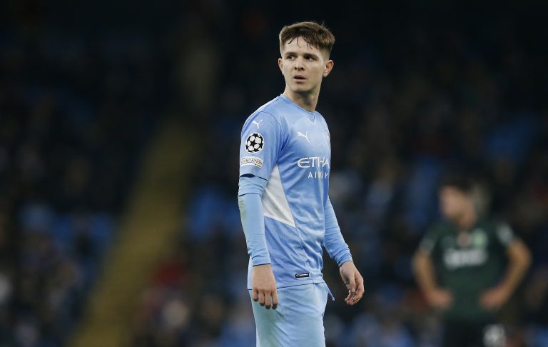 James McAtee of Manchester City