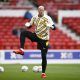 John Ruddy warming up for Wolves