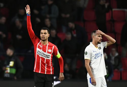 Cody Gakpo in action