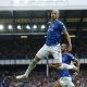 Richarlison celebrates scoring for Everton