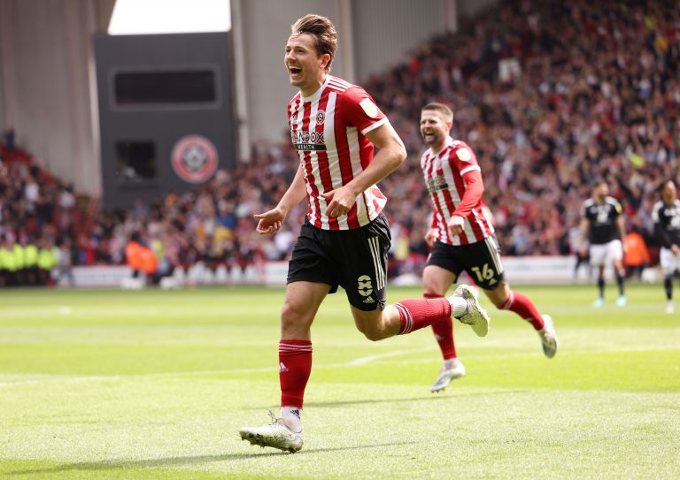 Sheffield United midfielder Sander Berge