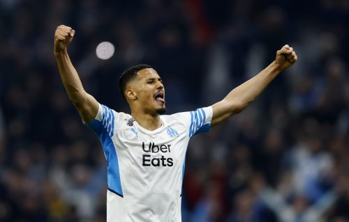 William-Saliba-celebrating-for-Olympique-de-Marseille