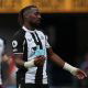 Allan Saint-Maximin in action for Newcastle
