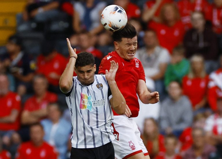 Nottingham Forest defender Giulian Biancone