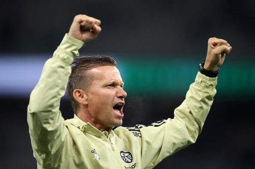 Leeds manager Jesse Marsch