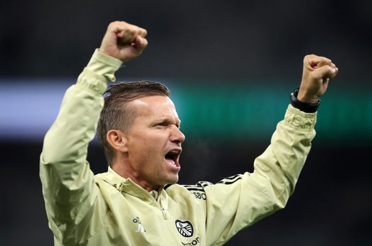 Leeds manager Jesse Marsch