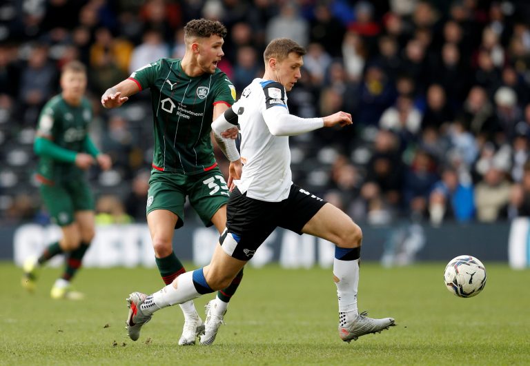 Derby County's Krystian Bielik