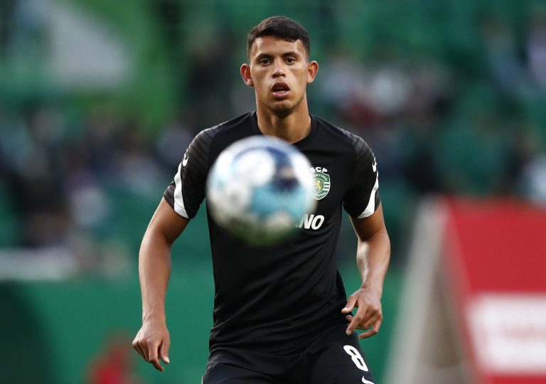 Sporting CP midfielder Matheus Nunes