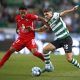 Nottingham Forest target Ruben Vinagre in action for Sporting Lisbon
