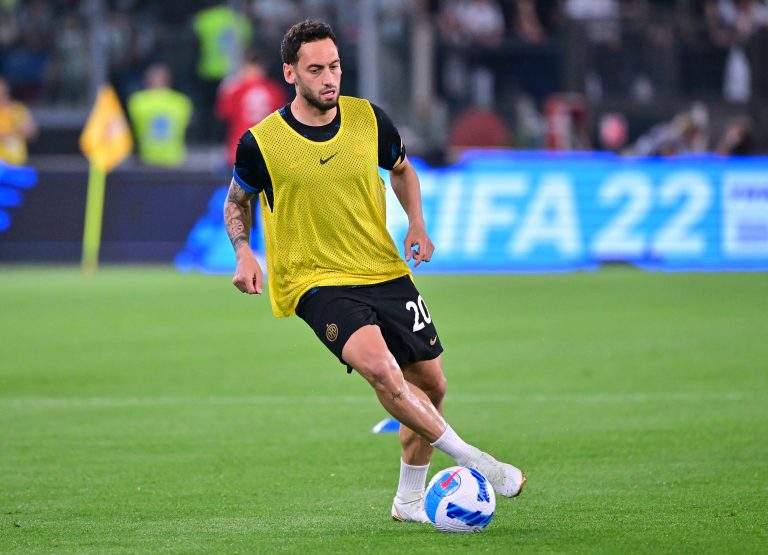 Hakan Calhanoglu of Inter