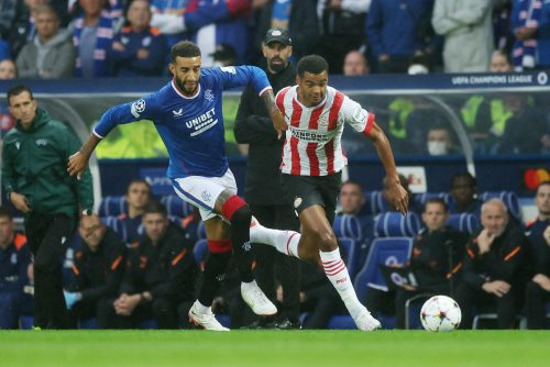 Connor Goldson and Cody Gakpo