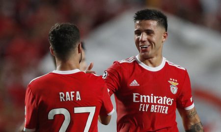 Benfica midfielder Enzo Fernandez