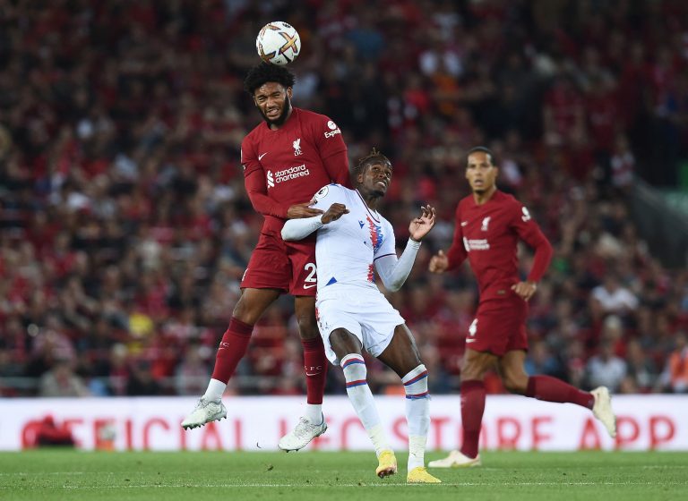 Liverpool defender Joe Gomez
