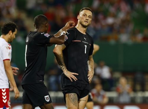 Austria international Marko Arnautovic