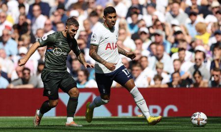 Cristian-Romero-in-action-for-Tottenham-Hotspur