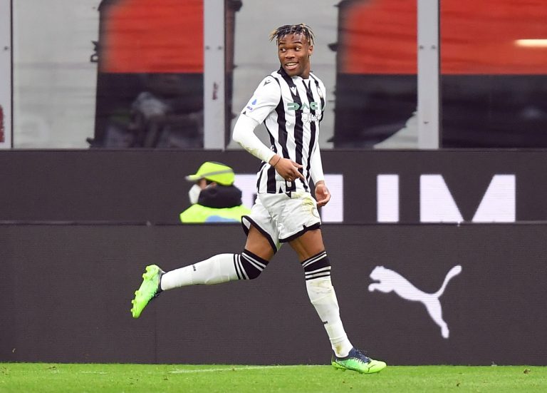 Destiny-Udogie-celebrates-scoring-for-Udinese
