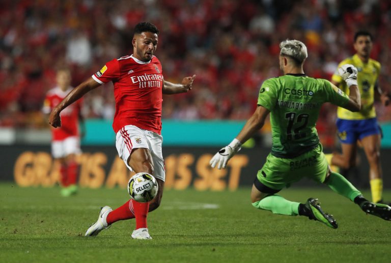 Benfica striker Goncalo Ramos