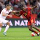 Poland international Jakub Kiwior against Belgium