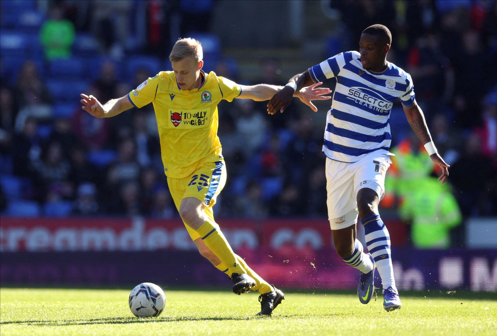 Sunderland transfer target Jan Paul van Hecke in action for Blackburn