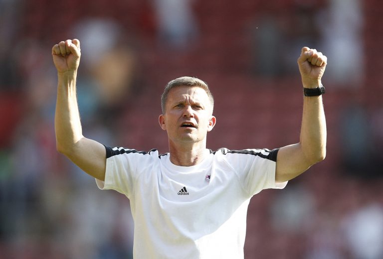 Leeds manager Jesse Marsch