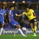 Newcastle transfer target Joao Pedro in action for Watford