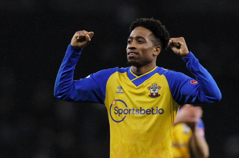 Kyle-Walker-Peters-celebrates-for-Southampton