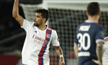 Lucas-Paqueta-celebrates-scoring-for-Lyon