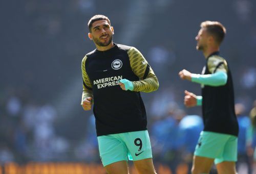 Neal-Maupay-during-a-warm-up-for-Brighton