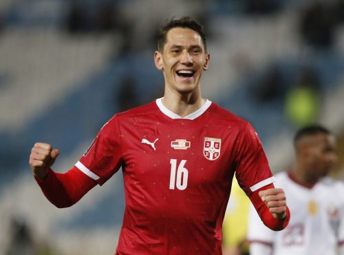 Serbia midfielder Sasa Lukic