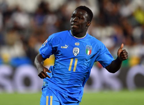 Italy's Wilfried Gnonto