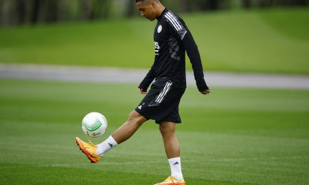 Youri-Tielemans-in-training-for-Leicester-City