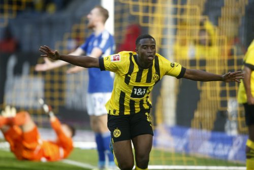 Borussia Dortmund forward Youssoufa Moukoko