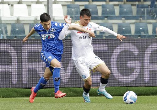 Empoli left-back Fabiano Parisi
