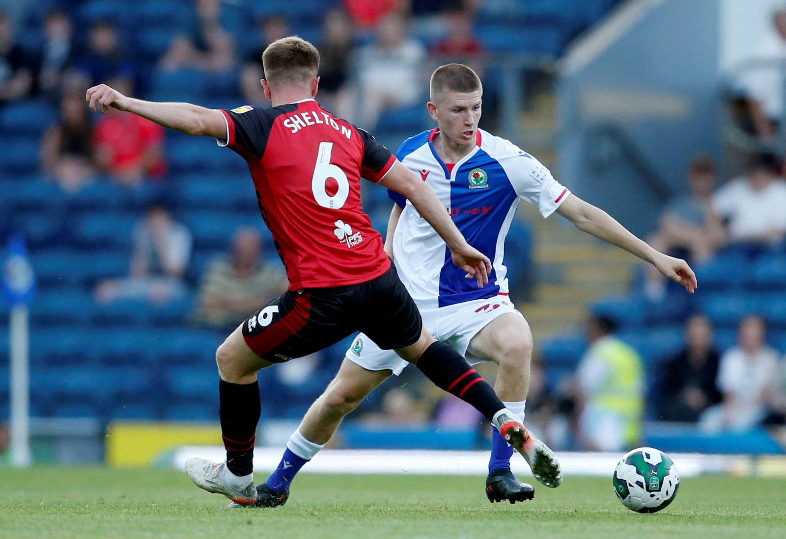 Blackburn Rovers' Adam Wharton