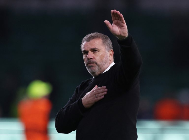 Ange-Postecoglou-interacts-with-the-Celtic-fans