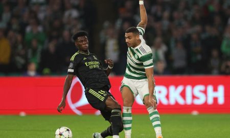 Celtic forward Georgios Giakoumakis