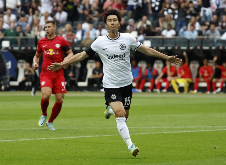 Eintracht Frankfurt forward Daichi Kamada