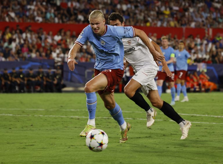 Champions League - Group G - Sevilla v Manchester City