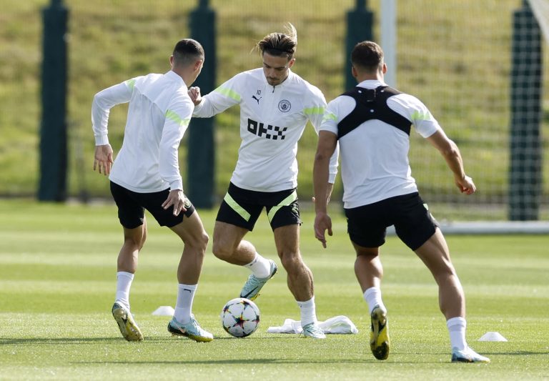 Champions League - Manchester City Training