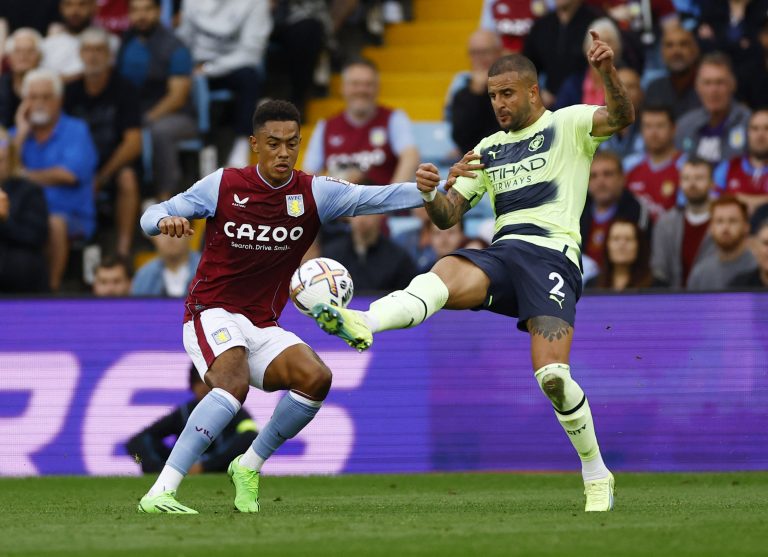 Manchester City: Kyle Walker absent from training