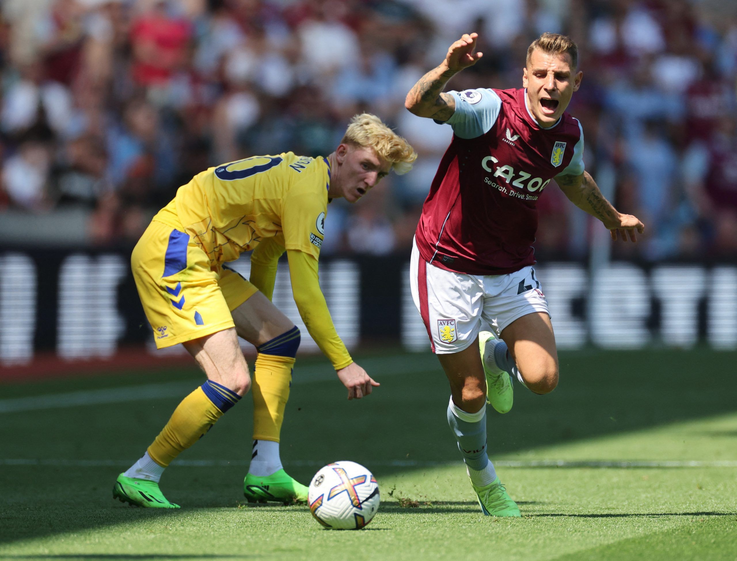 Aston Villa: Lucas Digne injury ‘not as bad as first feared’ -Aston Villa News
