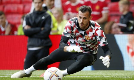 Manchester United goalkeeper Martin Dubravka