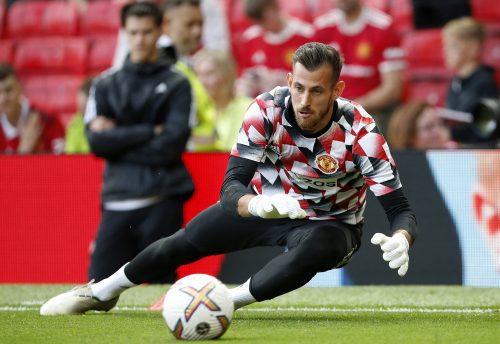Manchester United goalkeeper Martin Dubravka