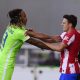 Man United transfer target Santiago Arias fights with Kevin Mbabu