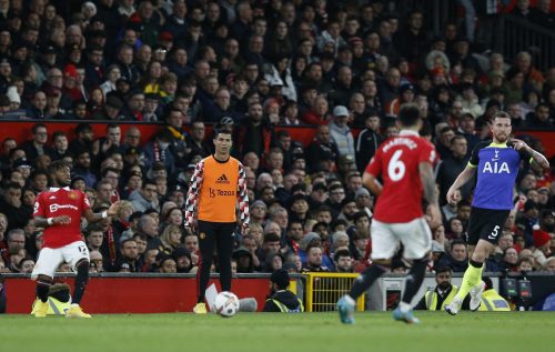 Manchester United's Cristiano Ronaldo