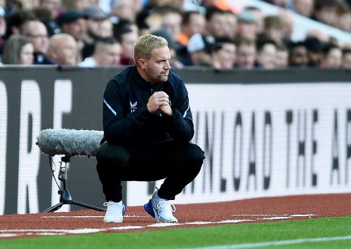 Aston Villa interim manager Aaron Danks