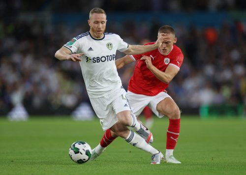 Leeds United midfielder Adam Forshaw