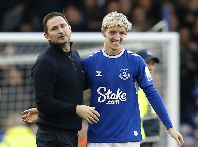 Tottenham: Club said to be monitoring Everton’s Anthony Gordon