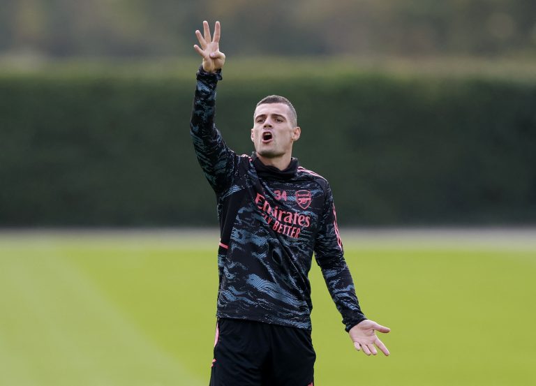 Arsenal midfielder Granit Xhaka