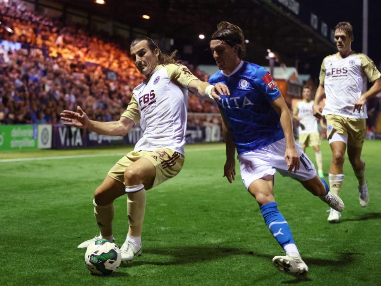 Carabao Cup Second Round - Stockport County v Leicester City